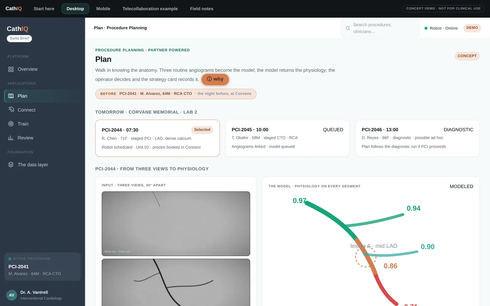 Plan application